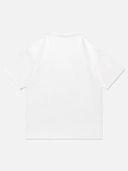 Letter Print Street Loose T-shirt