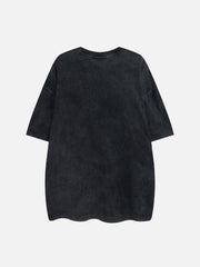 Letter Smoke Print Tee