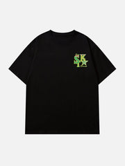 Letter Star Print Tee