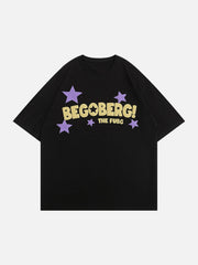 Letter Star Print Tee