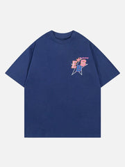Letter Star Print Tee
