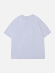 T-Shirt mit Graffiti-Schriftzug