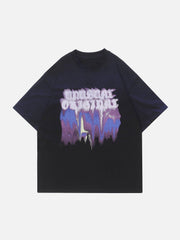 T-Shirt mit Blitz-Grafik