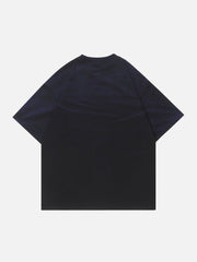 T-Shirt mit Blitz-Grafik