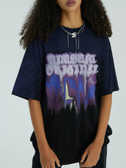 T-Shirt mit Blitz-Grafik