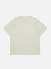 T-Shirt mit Blitz- und Herz-Print