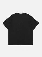 T-Shirt mit Blitz- und Herz-Print