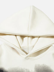 Line Character Print Hoodie