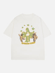 T-Shirt mit Little Angel-Print