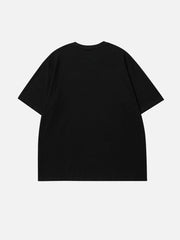 T-Shirt mit Dessert-Print von Little Lamb