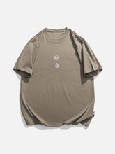 T-Shirt mit Buchstaben-Print von Locos