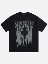 T-Shirt mit Logo-Print im amerikanischen Retro-Design