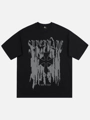 T-Shirt mit Logo-Print im amerikanischen Retro-Design