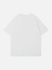 T-Shirt mit Hasen-Grafik und langen Ohren