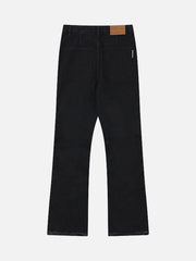 Loose Micro-flared Jeans