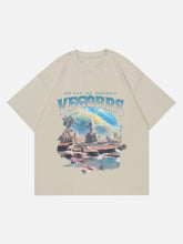 Lockeres, schmales Freizeit-T-Shirt - 1545