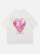 T-Shirt mit „Love Balloon“-Grafik