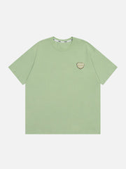 T-Shirt mit Love-Grafik