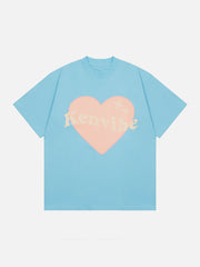 T-Shirt mit Love Letter-Print