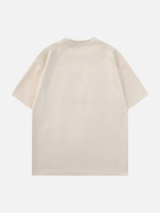 M Letter Star Embroidery Tee