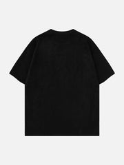 M Letter Star Embroidery Tee