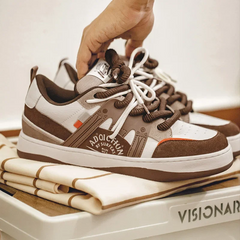 Maden Orange Skateboard Brot Schuhe