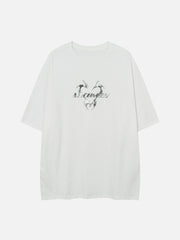 Metal Matte Print Tee