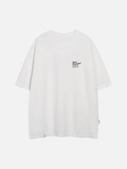 T-Shirt mit „Morning Tea“-Print