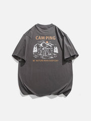 Mountain Camping Graphic Tee
