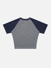 Mountain Letter Print Tee
