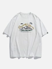 Mountain Print Tee