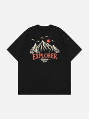 Mountains Print Tee