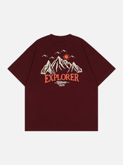 Mountains Print Tee