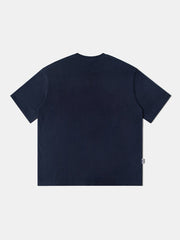 Baumwoll-T-Shirt mit OK-Print