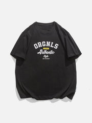 ORGNLS Letter Print Tee