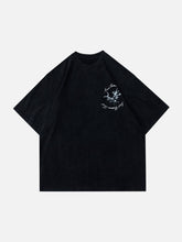 T-shirt graphique Monstre obscur