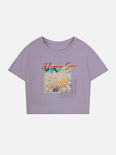 T-shirt Éléments de peinture à l'huile