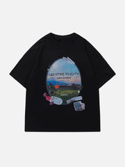 Ölgemälde Elemente T-Shirt