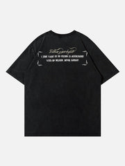 Oil Painting Flower Tee