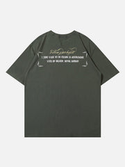 Oil Painting Flower Tee