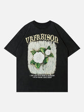 Oil Painting Flower Tee