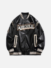 Veste de motard en cuir synthétique - 1921