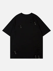 Paper Clip Decoration Tee