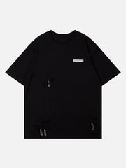 Paper Clip Decoration Tee