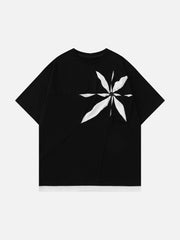Patchwork 3D Dimensional Design Tee