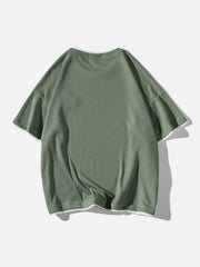 T-shirt à imprimé alphabet patchwork