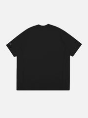 T-shirt uni patchwork