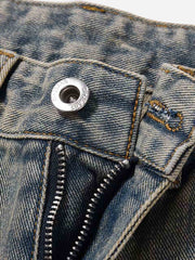 Patchwork Stressed Jeans