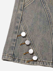 Patchwork Stressed Jeans