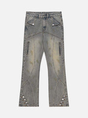 Patchwork Stressed Jeans
